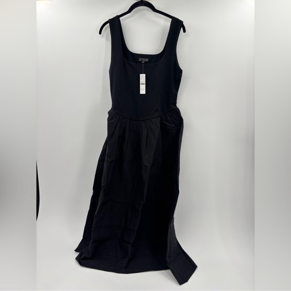 J.Crew Tall drop-waist mixy dress Large-Tall - Picture 3 of 9